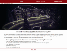 Tablet Screenshot of denverilluminations.com